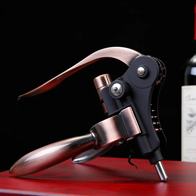 Red Wine Bottle Opener Tool Set Cork Cork Opener Set 9 Pcs/Set Zinc Alloy Professional Bottle Opener Depositor Set