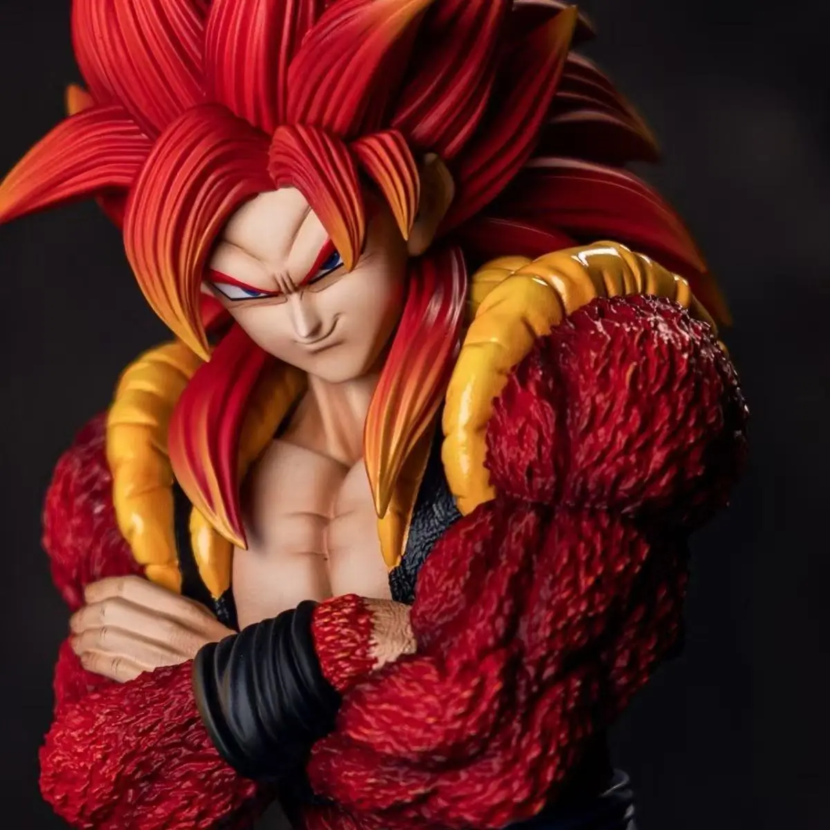 33 см/12,99 дюймов Dragon Ball Ssj4 Gogeta Рисунок Super Saiyan 4 Gogeta ПВХ Фигурки JG Статуя Коллекция Модель Игрушки Подарки