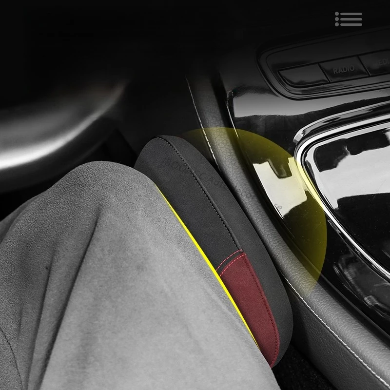 For Changan Deepal S07 S7 Knee Rest Pad Car Driver Leg Support Knee Protection Cushion Leg Rest Soft Anti Collision Measures Pad