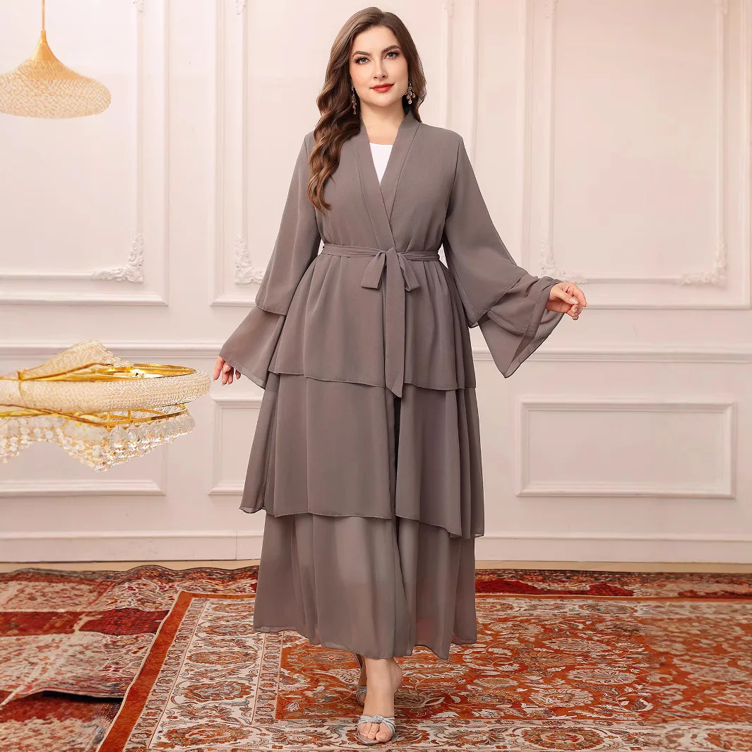 

Plus-size dress, women's long dress