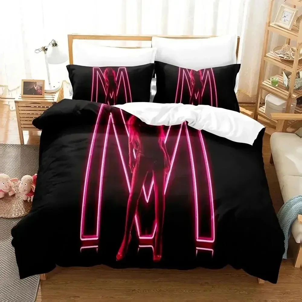 

3D Print Mariah Carey Bedding Set 3D Printed Suitable for Bedroom Duvet Cover Set With Pillowcases Kids Home Textile