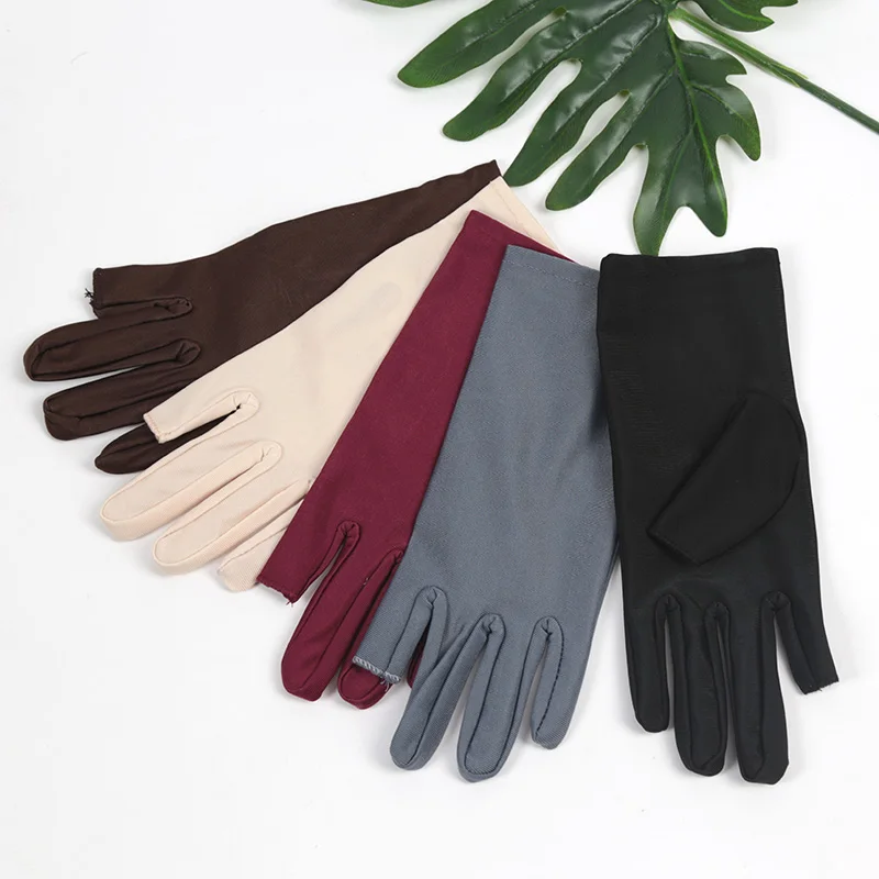 

1Pair Women Spring Summer Breathable Gloves Touchable Screen Driving Mittens Gloves for Outdoor Cycling Driving