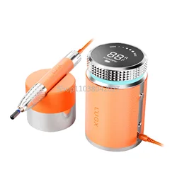 LUGX-Cordless Electric Rechargeable Nail Drill Machine, Waterproof, Strong, 35000 rpm, Professional