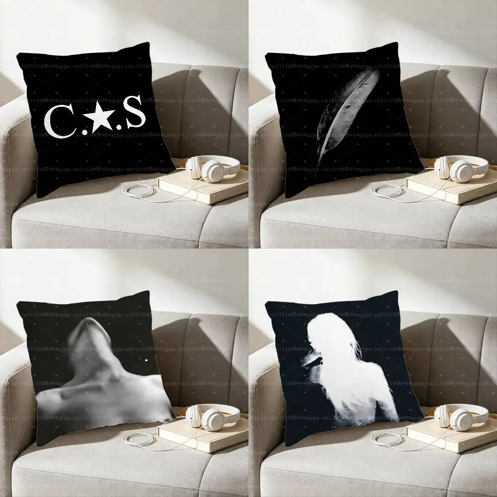 CAS C-Cigarettes After Apocalypse Square Cushion Pillow Case Sofa  Bedroom/Living Room Backrest Multiple Sizes Washable Covers
