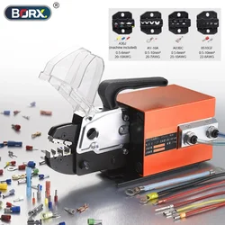 BORX 1.3T Pneumatic Terminal Crimping Machine Multifunction Terminal Crimper Plier with Die Sets For All Kinds Of Terminals