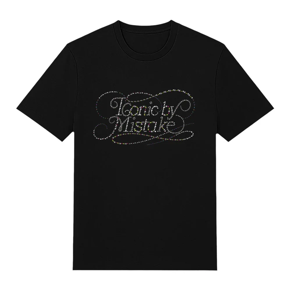 Camisetas KATSEYE Iconic By Mistake, camiseta informal estampada a la moda para mujer, camiseta de algodón de verano de manga corta con cuello redondo para hombre, ropa de calle cómoda