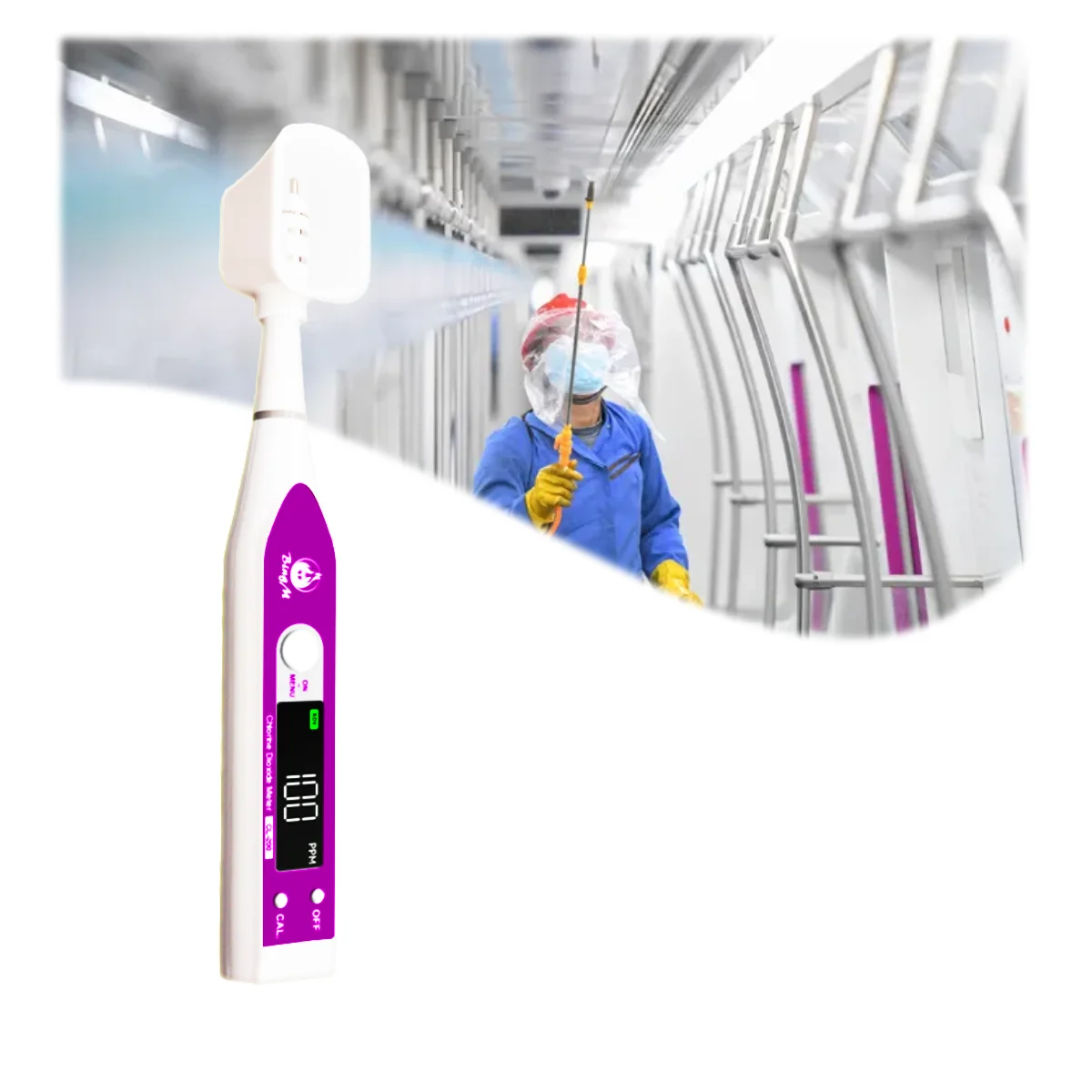 Medidor de turbidez de agua, Sensor de cloro, medidor de turbidez portátil, Kit de prueba de agua potable