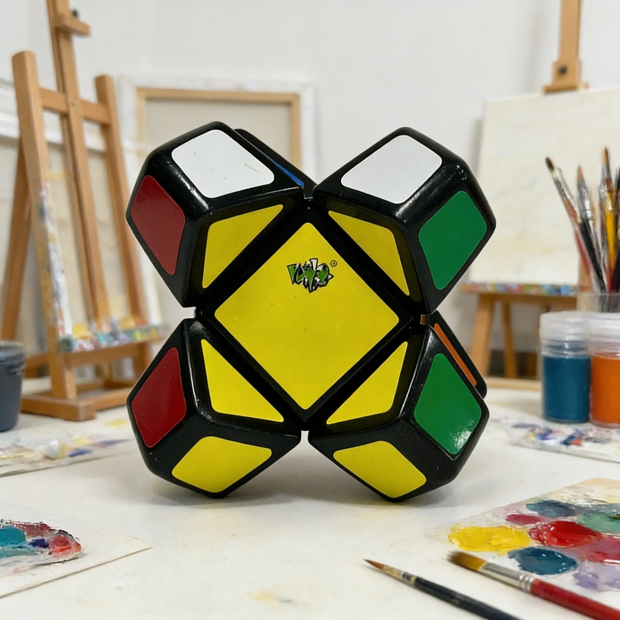 

LanLan Skewb PE Cube Strange Shape Cube Professional Puzzle Toys Cubo Magico Kid Gift