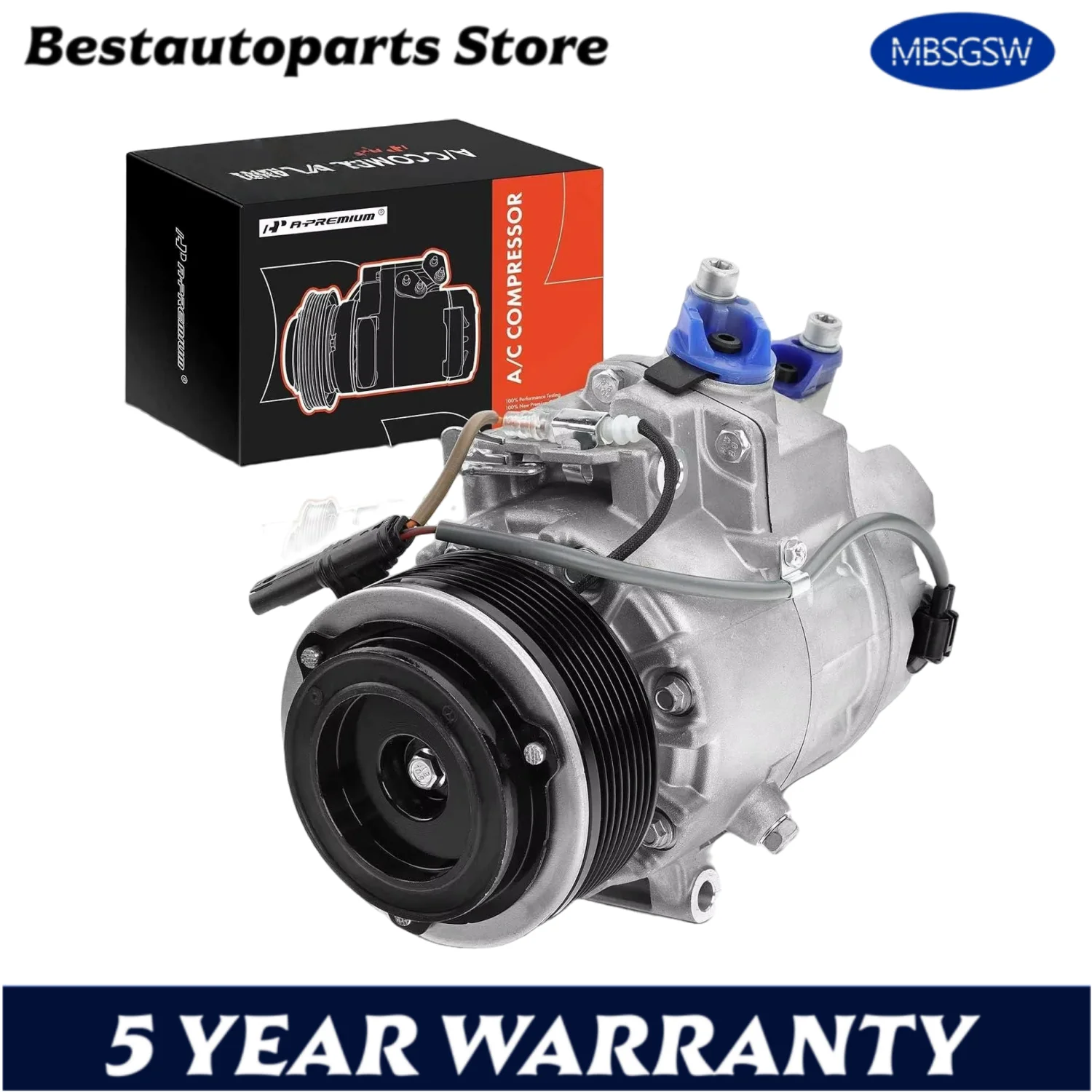 

Компрессор переменного тока 9185147 64526983398 64529185147 64529195147 64529195974 Для BMW 740i 740Li 2011-2012 3.0L X6 2008-2010 3.0L CSE717