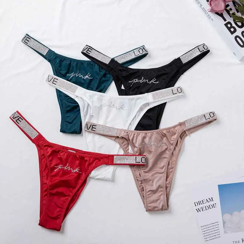 Sexy Panties for Women's Briefs Underwear Ladies Underpants Girls G-string Comfortable Intimate Low Waist Thongs Ladies Lingerie