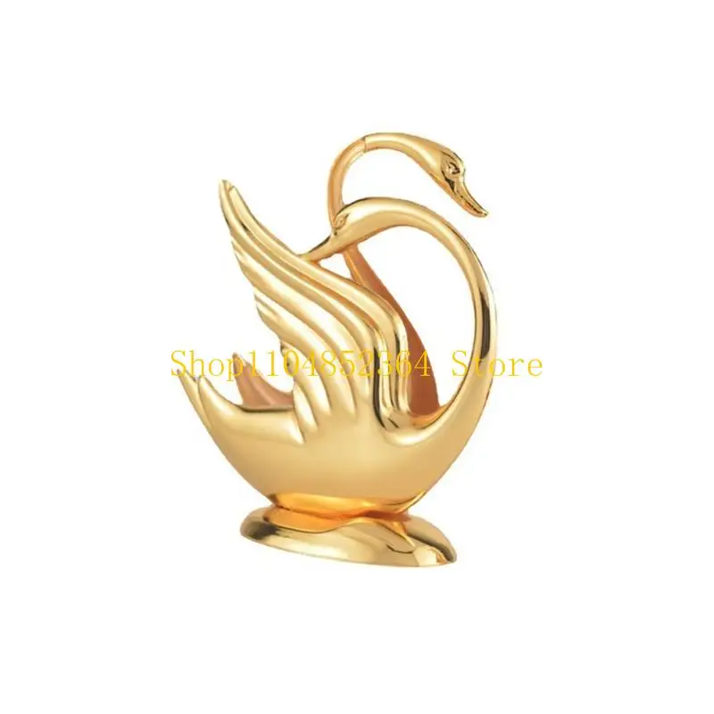 652F Zincs Spaloys Poalt Paper حامل الأنسجة الأنيقة الوقوف المنزل الديكور Rustproof Golden شكل منديل حامل منديل دائم