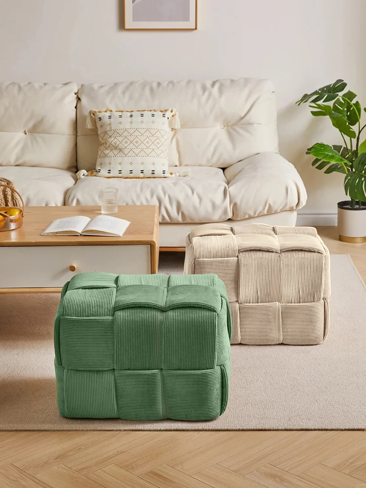 

Bench Household Shoe Bench Door Shoe Bench Coffee Table Low Stool Light Luxury High-end Living Room Sofa Footstool