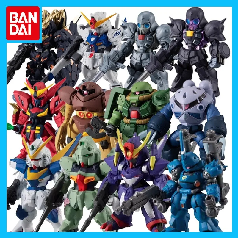 

Bandai Original GUNDAM Anime Figure FW CONVERGE 16/17/18/19 Blue Devil Crab Action Figure Toys for Boys Girls Kids Gift