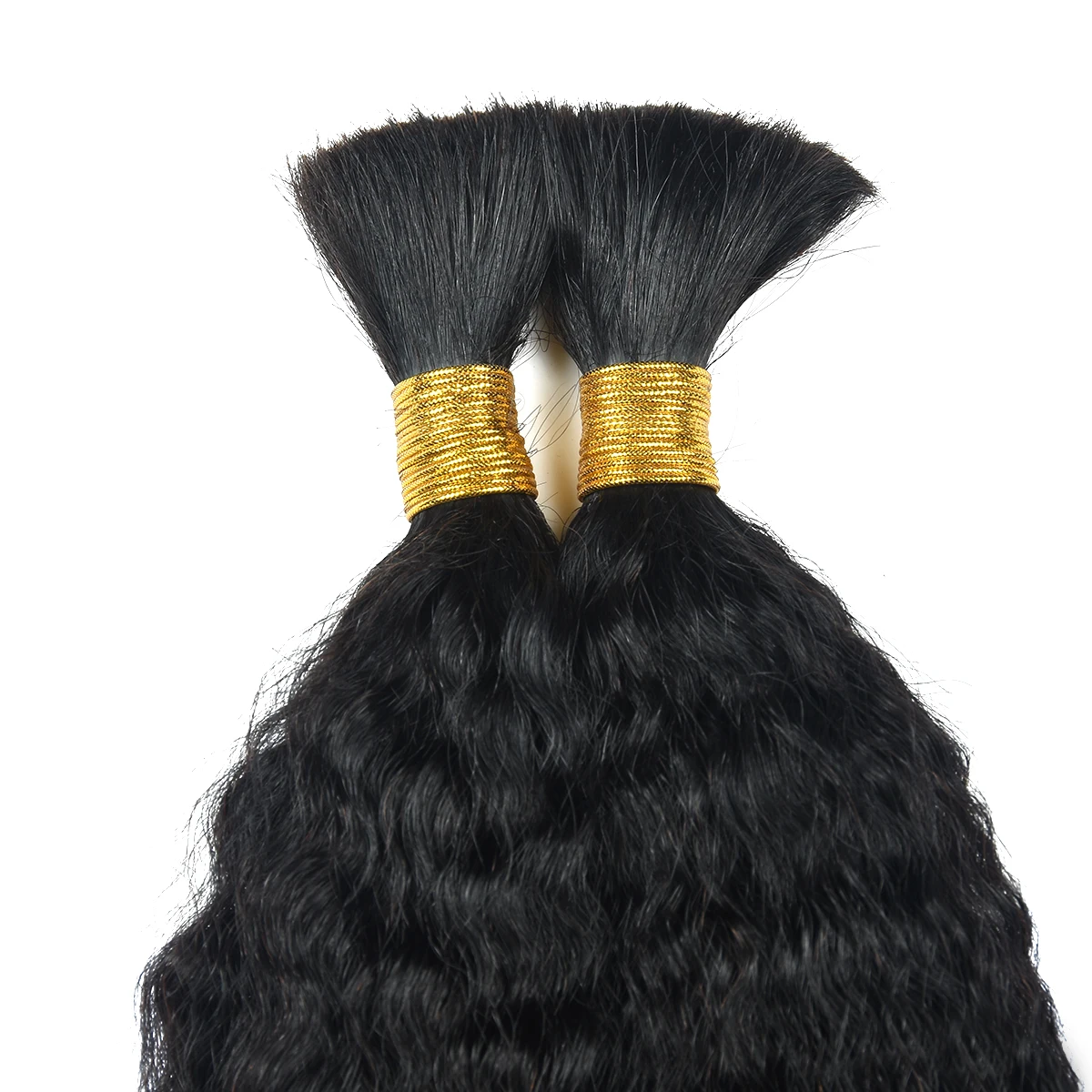 Kinky Straight Bulk Human Hair 100g No Weft Human Hair Bundles Micro Human Braiding Hair for Braids Human Braiding Hair HairUGo
