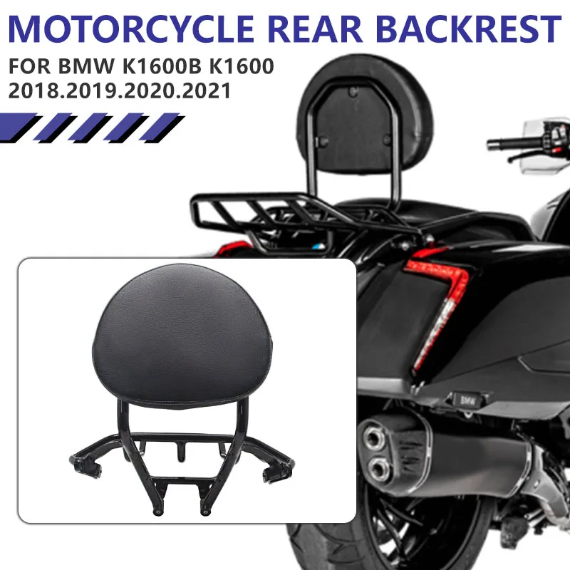 Motorcycle backrest, For BMW K1600B K1600 2018 2019 2020 2021 Rear Luggage Rack Sissy Bar Luggage Rack 