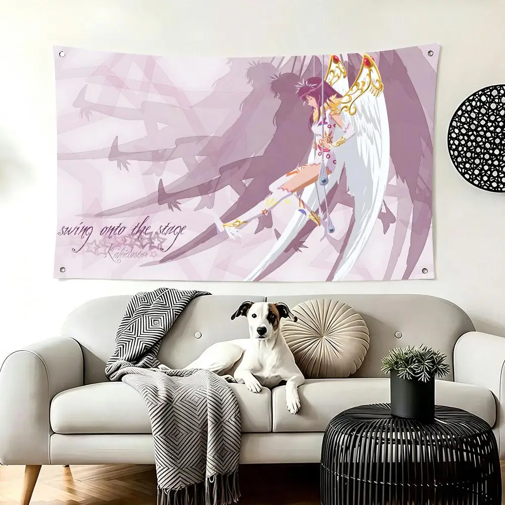 Circus Anime K-Kaleido Star Flags  For Living Room Home Dorm Decor Wall Outdoor Camping Party Banner Gifts