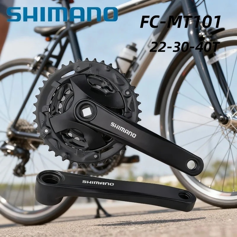 

SHIMANO ALIVIO Series FC-MT101 Шатун 3x9 Скорость 170 мм 40-30-22T Квадратное отверстие 122.5 Для горного велосипеда