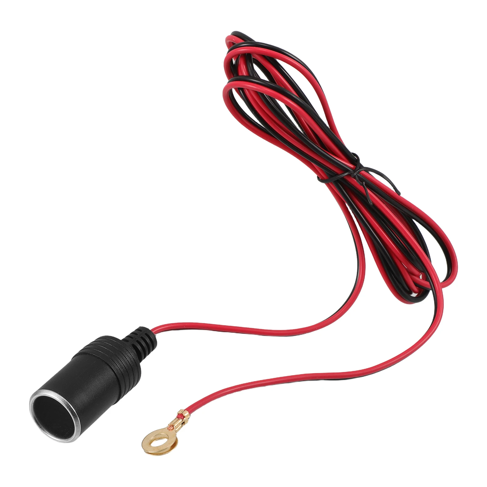 

Automotive Electrical Current Limiting Line Cigarette Lighter Socket Female Plug Adapter Car Heating Devices ABS Material