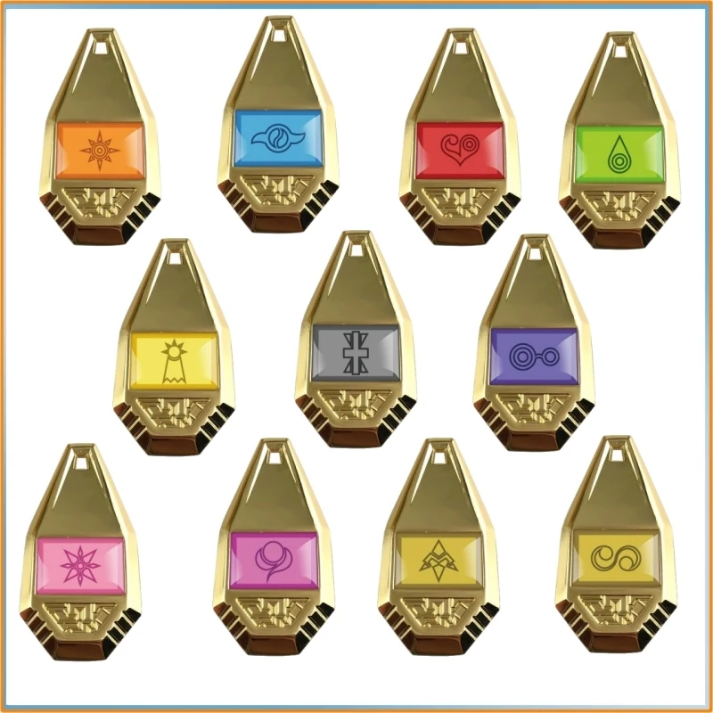 

Digimon Evolution Badge & Evolution Key Keychain Taichi Courage Badge Toy Gift For Fans