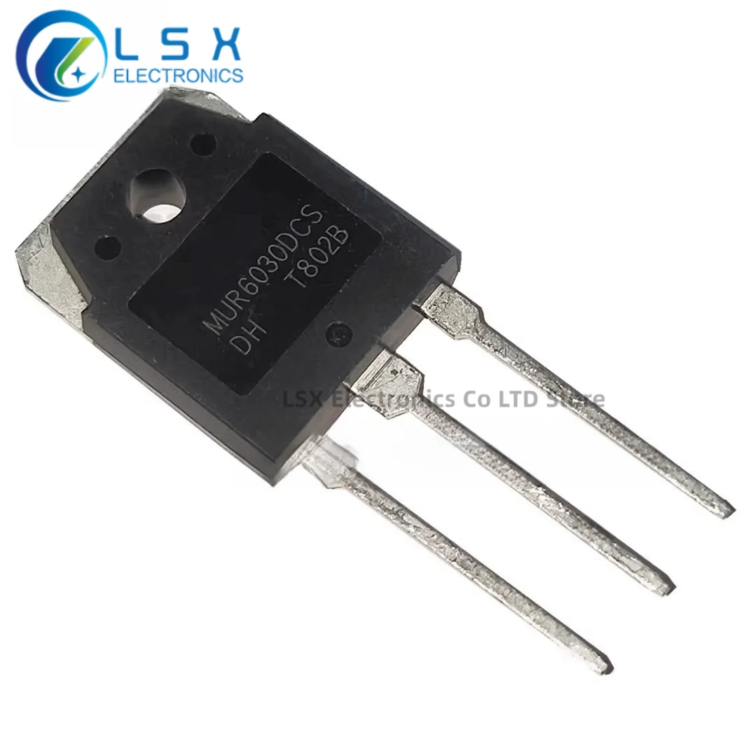 New Original 10PCS/Lot MUR6030DCS MUR6030DCT OR MUR6030NCA OR MUR6030NCT MUR6030PT MUR6030WT TO-3P 60A 300V Fast Recovery Diode