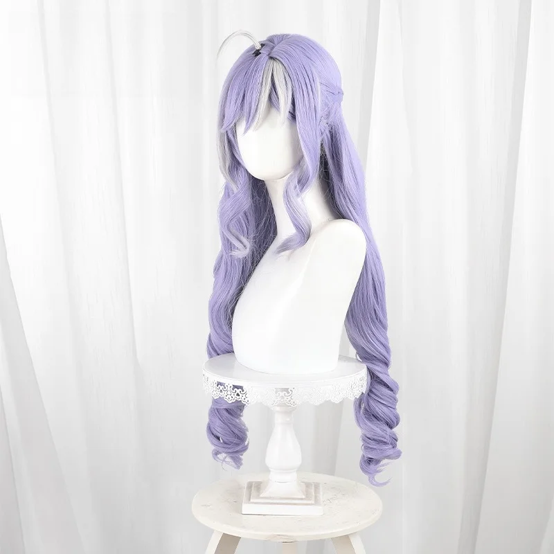 Game Zenless Zone Zero Vivian Cosplay Wig Purple Long Wavy Hair Synthetic Heat Resistant Wigs Halloween Comic Con Costume Props