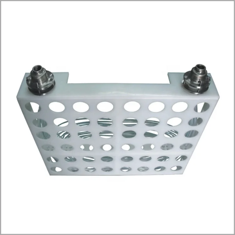 PTFE Titanium Tube Coaxial Plate Heat Exchanger for Cooling And Heating Water