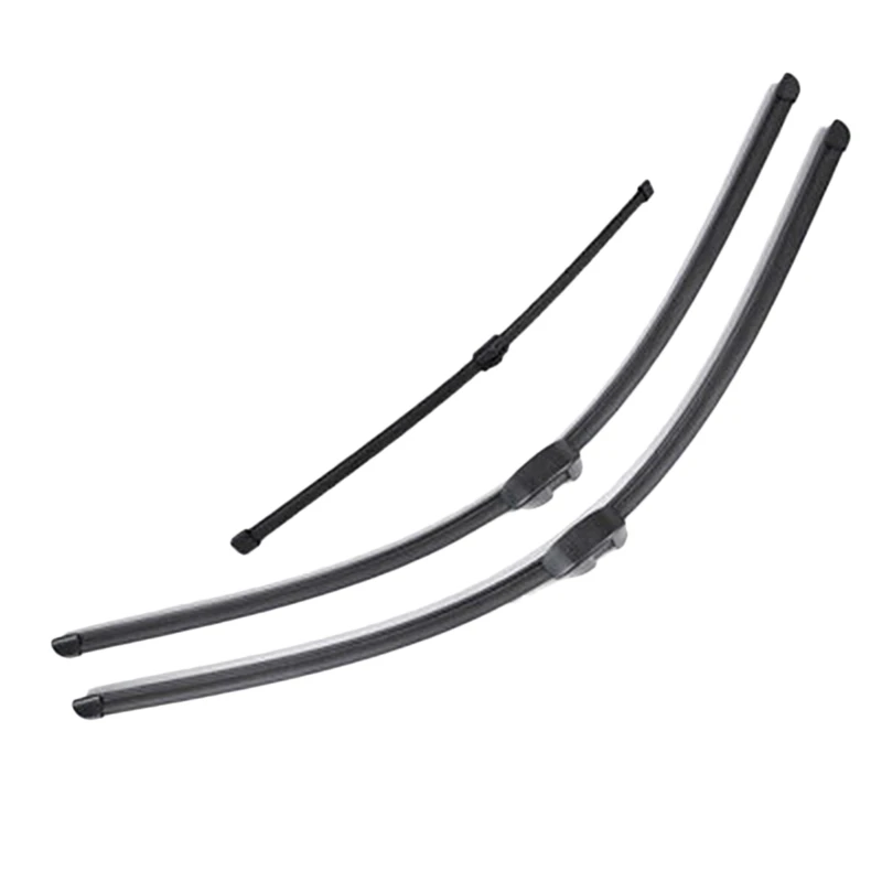 

Car Front and Rear Wiper Blade Kit Windshield Wiper Strip for Touareg