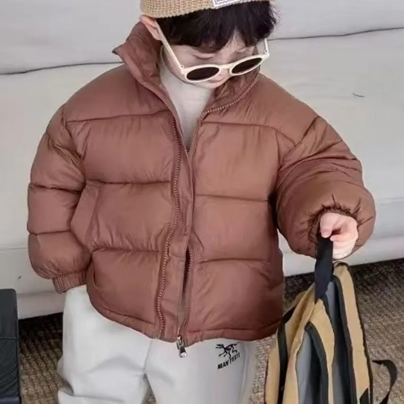 New  Boy  Winter Down Jacket Thickness Kids Baby  Coats  Children   Autumn  2025-A024