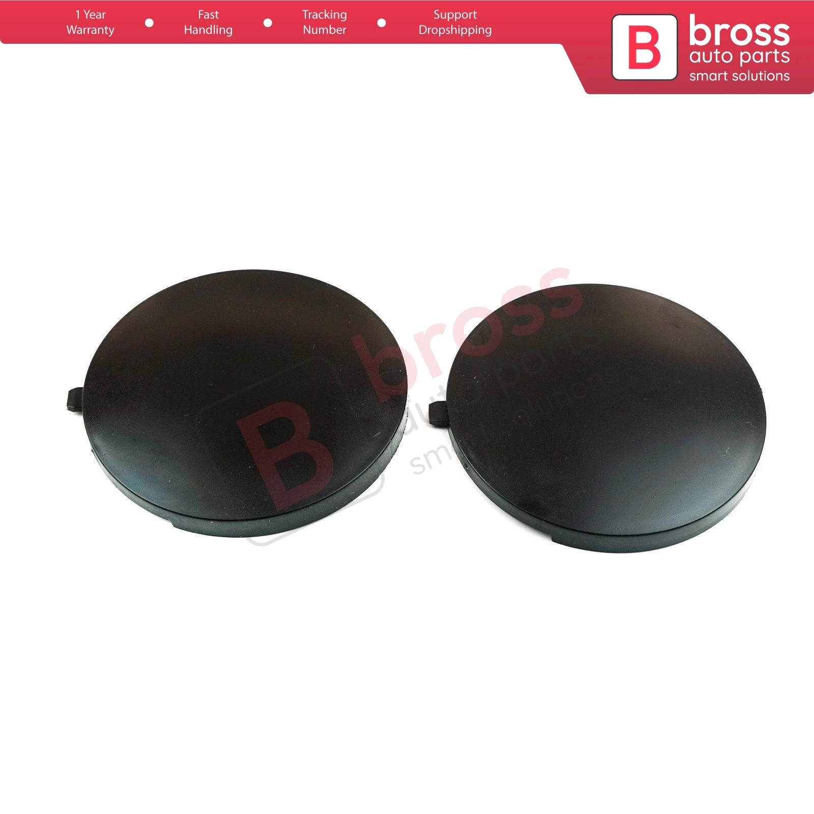 Bross BDP590 2 Pieces Rear Ashtray Repair Part Black Color for VW Jetta Bora Golf MK4 1 J0857962H; 1 J0 857 962 H 1 J0 857 962 H