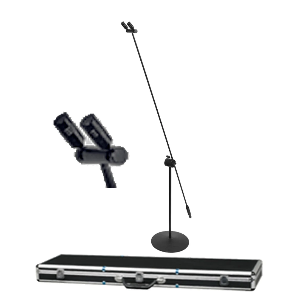 

MiCWL C30 двойной микрофон суперкардиоидный стоячий конденсаторный микрофон для хора группы хорус студия сценический столб с кейсом