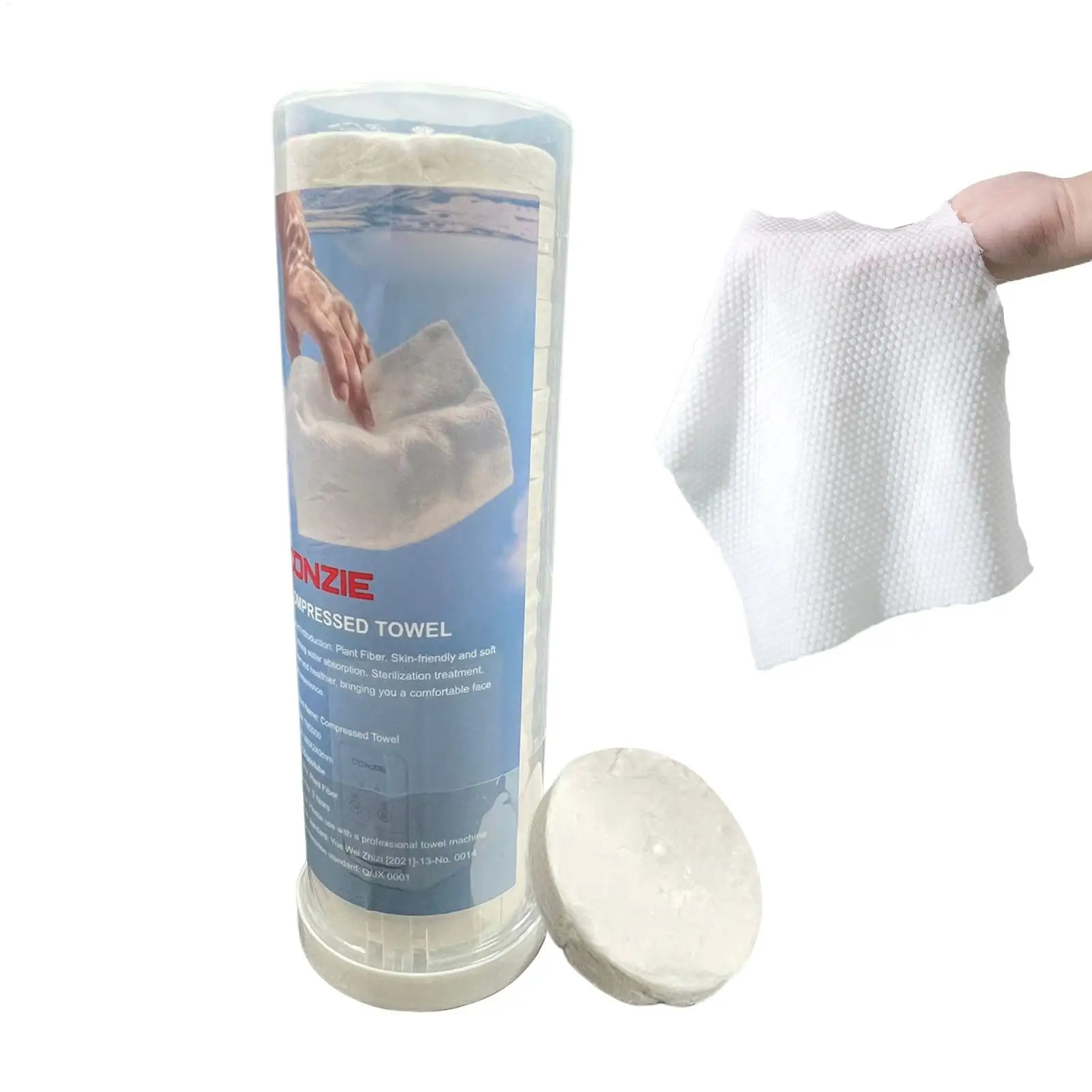 Compressed Towels 20 Piece Portable Washcloth Sheets 11x9.45 inch Towel Tablets for Facial Hand Makeup Bathroom Cleansing Skin