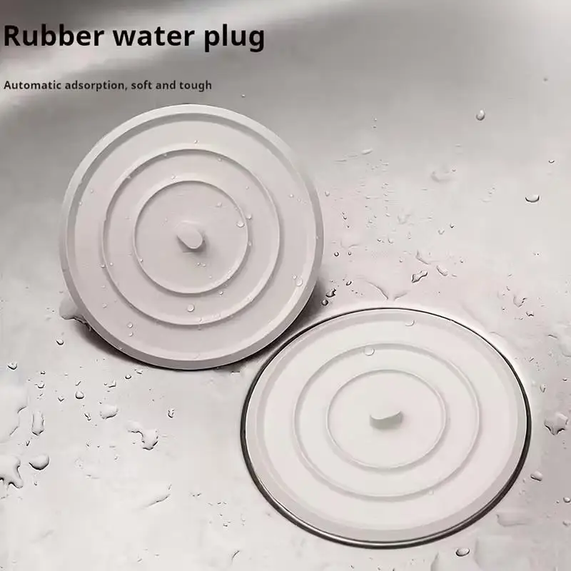 1pcs Multifunctional Bathroom Drain Plugs, Odor-Proof Covers for Sink, Tub & Drainage Systems​
