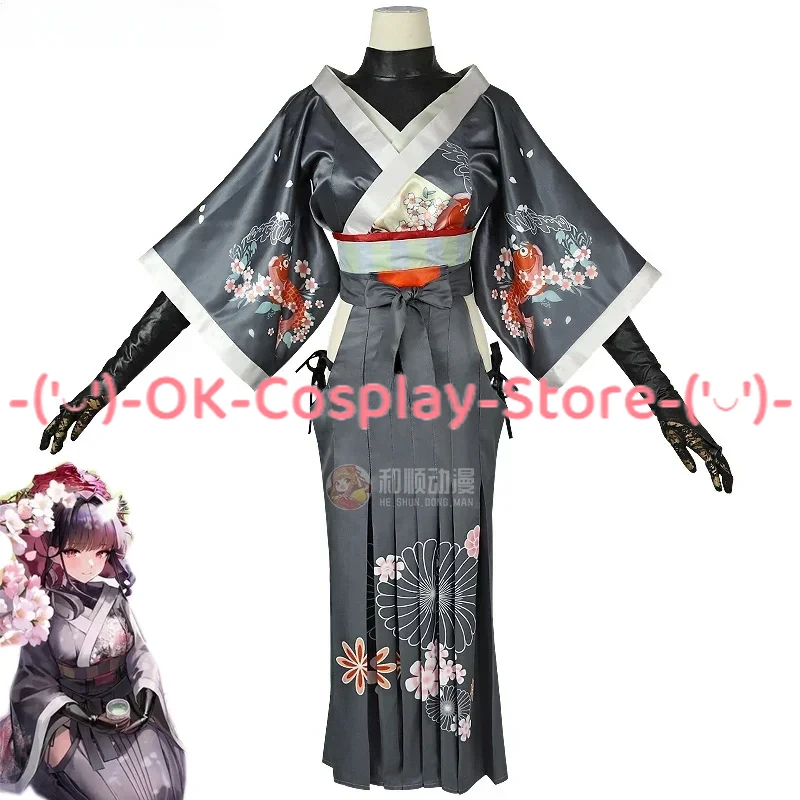 

NIKKE The Goddess of Victory Sakura Cosplay Costume Women Sexy Kimono Suit Party Lingerie Halloween Carnival Uniform Custom Made