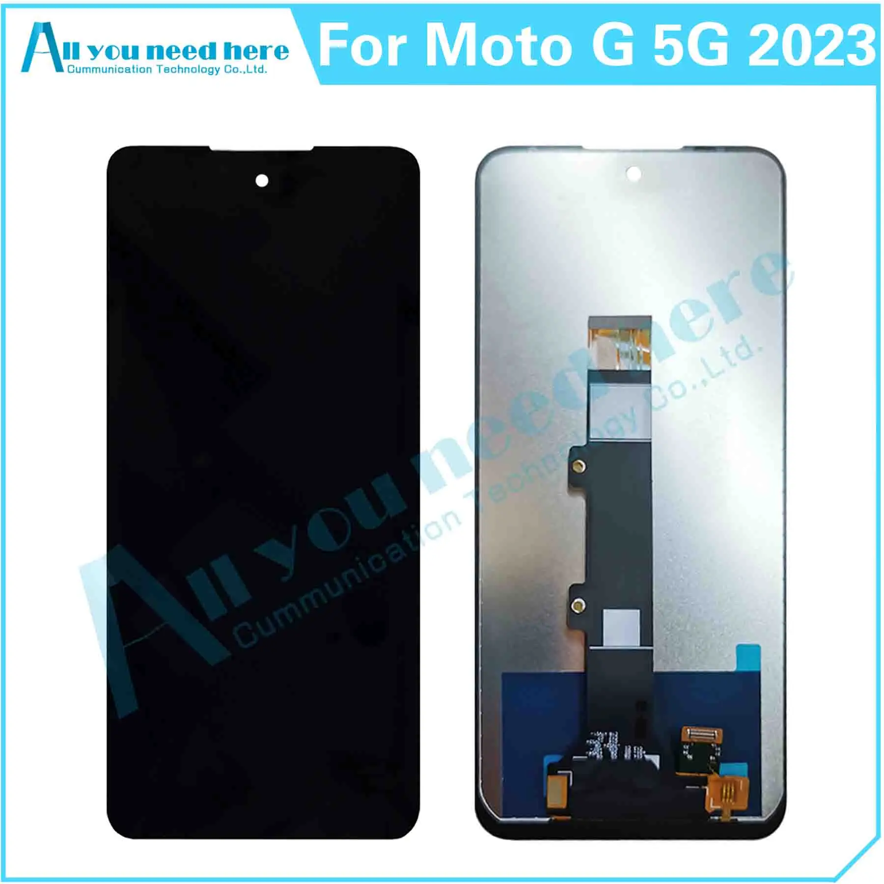 

100% Test For Motorola Moto G 5G 2023 LCD Display Touch Screen Digitizer Assembly For G5G Repair Parts Replacement