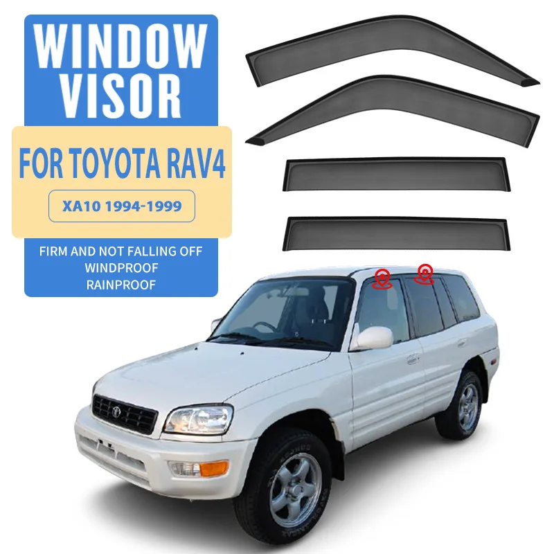 

For Toyota RAV4 Window Deflector Window Rain or Shine Sun Visor TOYOTA RAV4 Window Visor