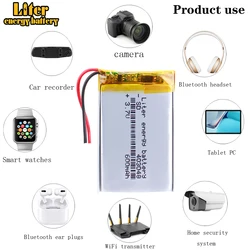 10pcs 3.7V 043048 403048 403050 600mah lithium-ion polymer battery quality goods of CE FCC ROHS certification authority