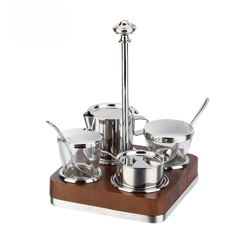 

Контейнер для приправ из нержавеющей стали для ресторанов, отелей и кейтеринга