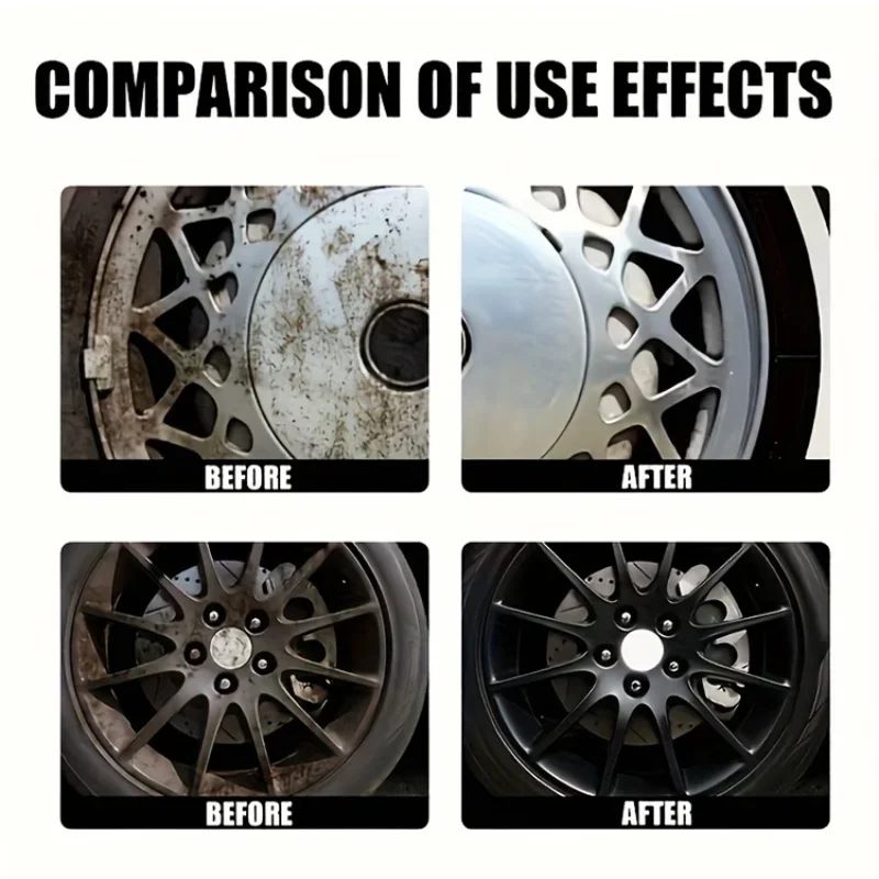 Multi-Purpose Rust Remover Spray | Strong Elimination of Rust & Iron Buildup, Ideal for Chrome Paint & Automotive Maintenance