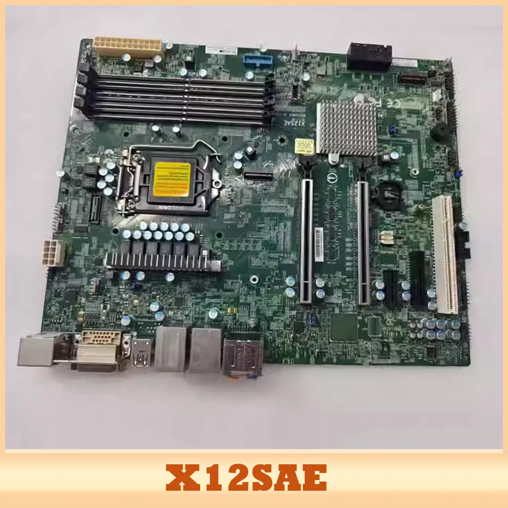 X12SAE For Supermicro Single Channel Workstation Motherboard 10th Gen Core i9 i7 i5 i3 DDR4 SATA3 LGA1200