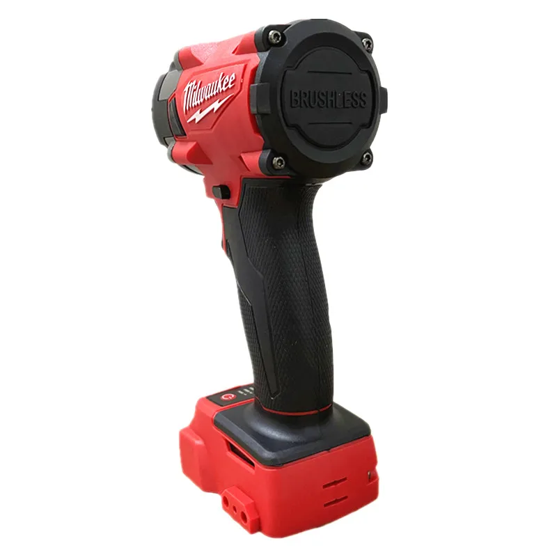 Cordless Impact Wrench Electric Brushless Screwdriver Drill Power Tools Car Truck Repair Compatible For Milwaukee 18V Battery