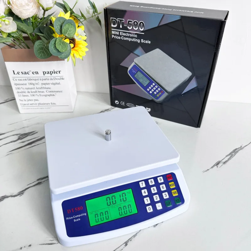 

30KG / 1G Precision LCD Digital Scale Electronic Balance Weight Scale Plastic Weight Electronic Scale Electronic Kitchen Scale