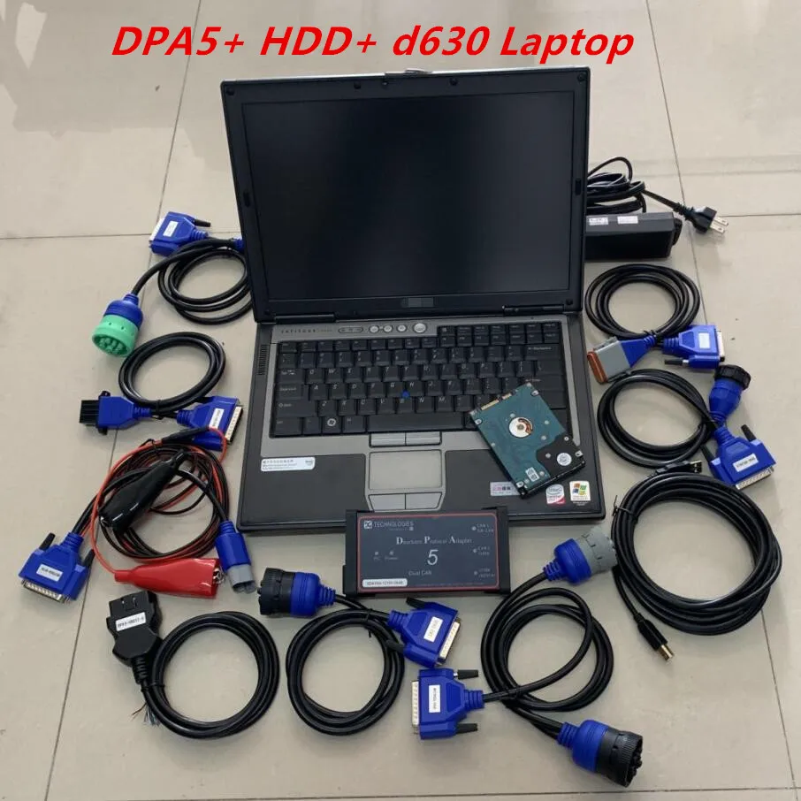 

heavy duty truck scanner tool dpa5 dearborn Without Bluetooth Adapter with computer d630 ram 4g diagnose 2 year warranty