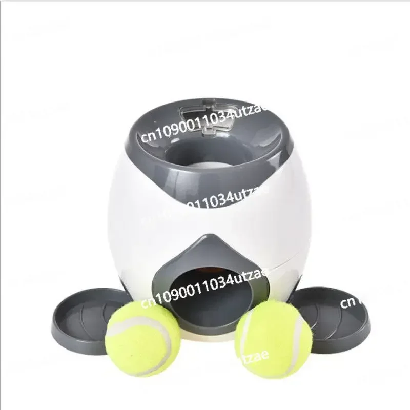 Dog Tennis Food Reward Machine Dog Interactive Training Intelligent Automatic Leaky Food Machine Pet Toy