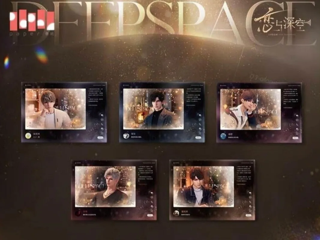 

[Official Merch] Love and Deepspace Anime Game Sylus Rafayel Xavier Zayne Caleb Snapshot Card Acrylic Name Tag Postcard Gift