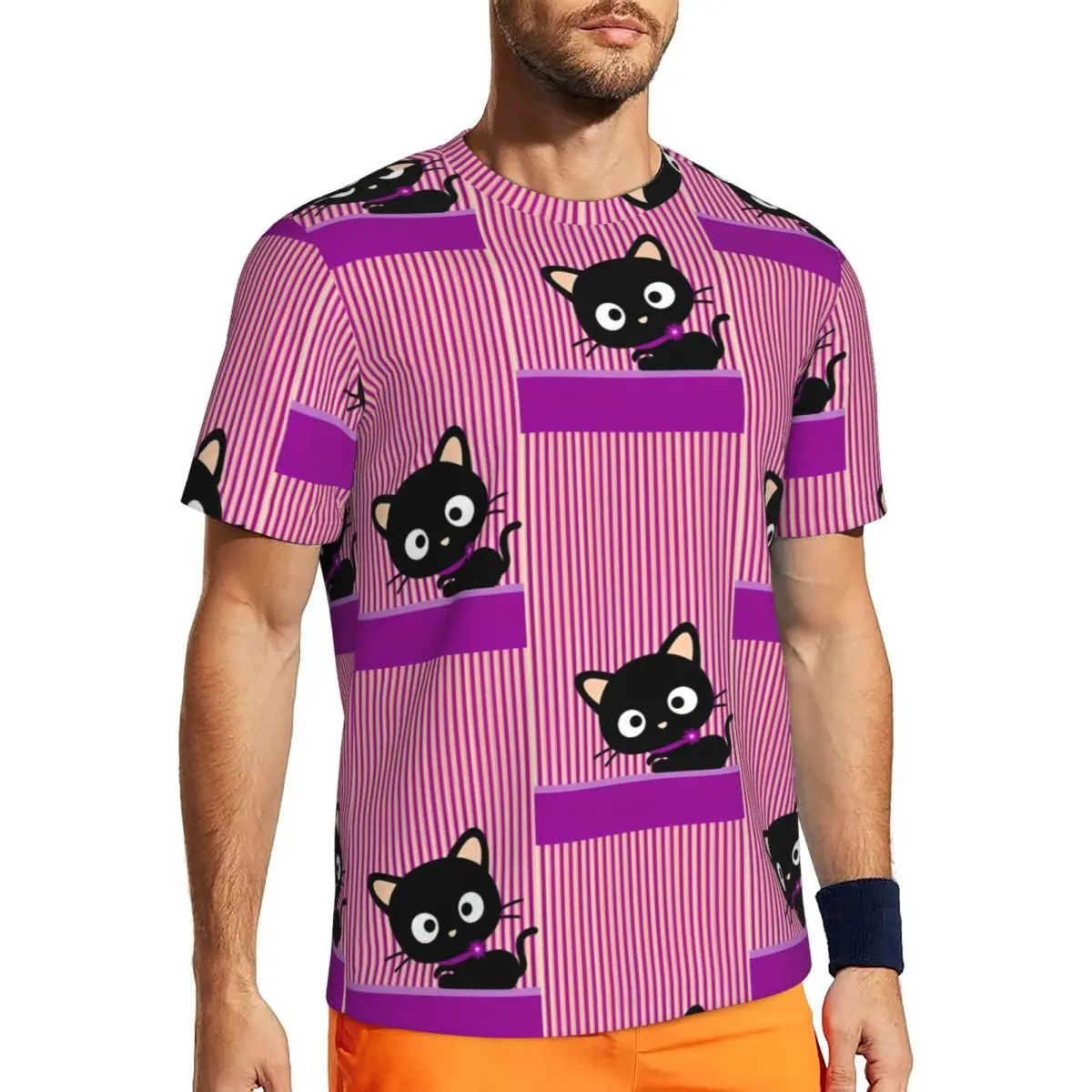 

Chocochat Cartoon T Shirt Novelty Sportswear T Shirts Short Sleeve Breathable Tshirt Summer Vintage Oversized Tees