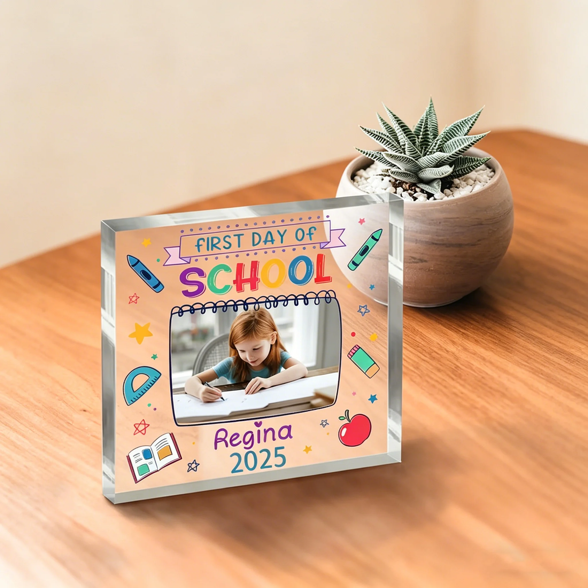 Персонализированный акриловый – обзор и цена Photo Acrylic Block