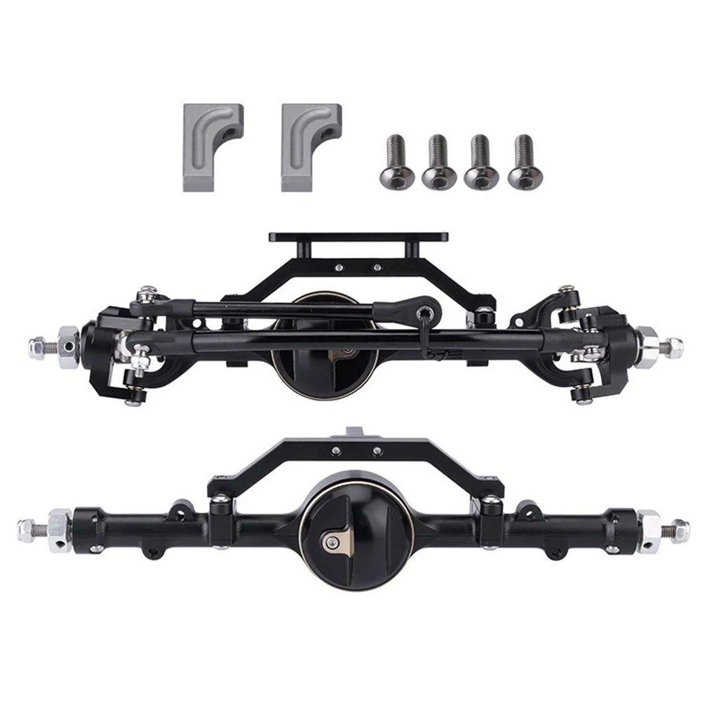 

New CNC Metal D90 Front And Rear Axle For 1/10 RC Crawler RC4WD D90 D110 Gelande II TF2 Yota II Axle Upgrades Parts-Y46A