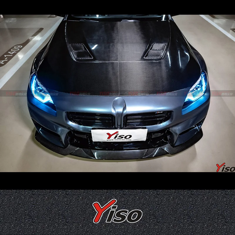 

Подходит для G87 M2 модифицированного AlphaN V2 сухого углеродного волокна капота двигателя перфорированного капота двигателя