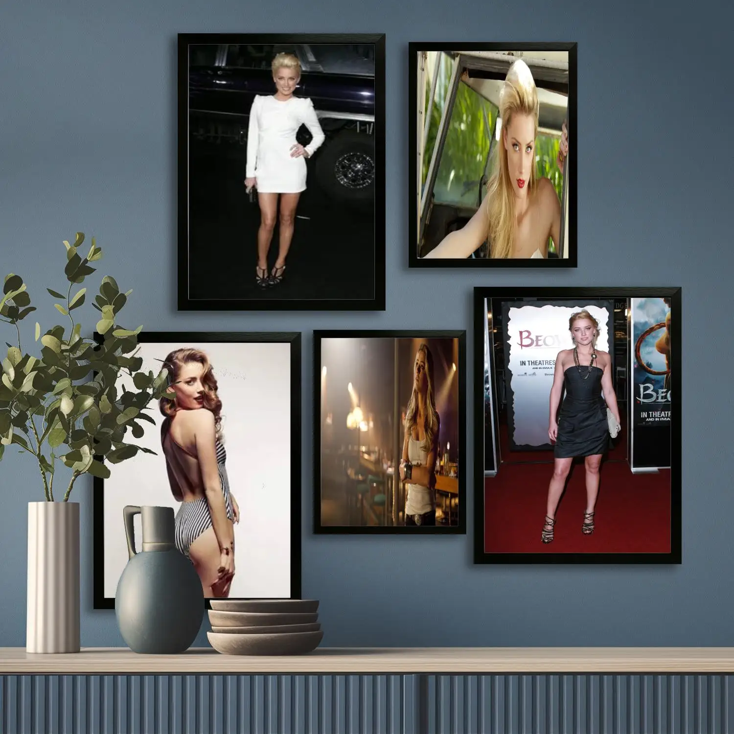

Amber heard Canvas Art Poster and Wall Art, Picture Print, Modern Family Bedroom Decor,Decorative painting