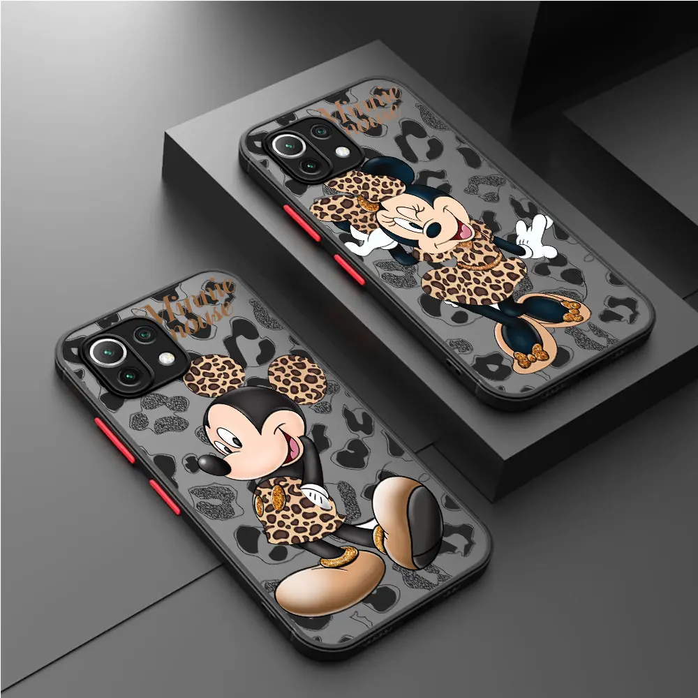 Phone Case for Xiaomi Mi 11T 12T Pro Note 10 Lite 10T 9T 13 Ultra 11 Lite 12X 12 13 Pro Minnie Mouse Anime Soft Cover